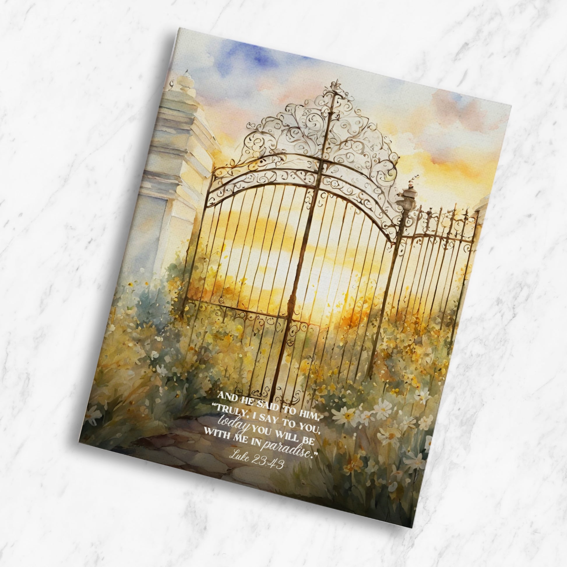 Gates of Heaven Canvas Bible