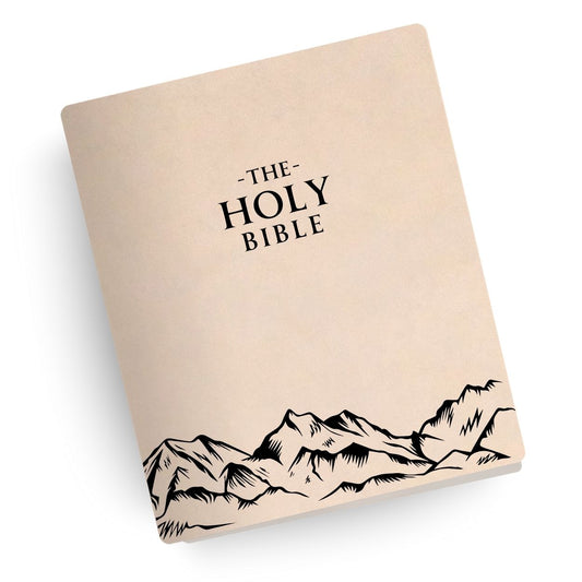 Holy Mountain Engraved Bible