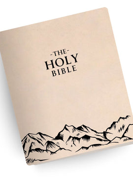 Holy Mountain Engraved Bible