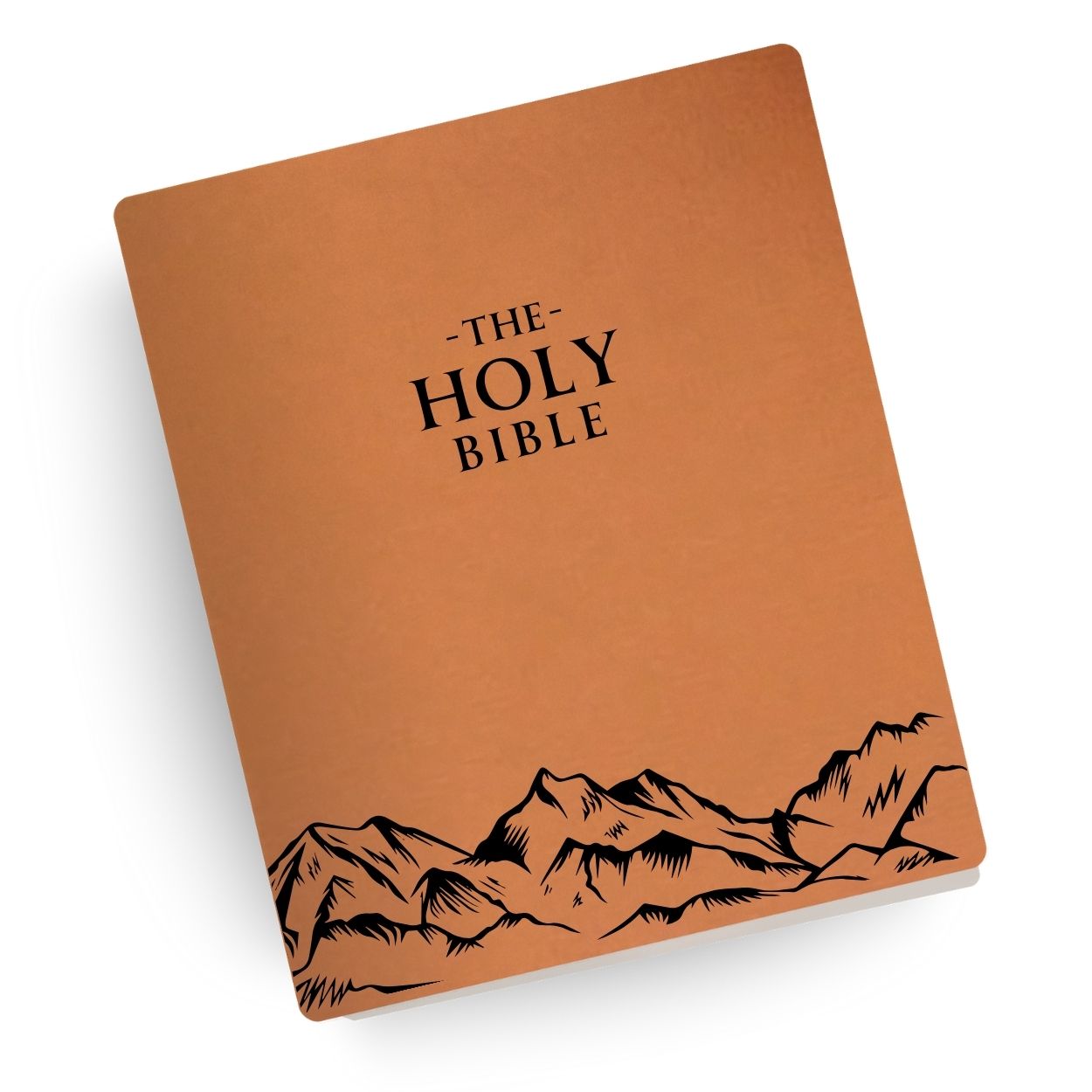 Holy Mountain Engraved Bible