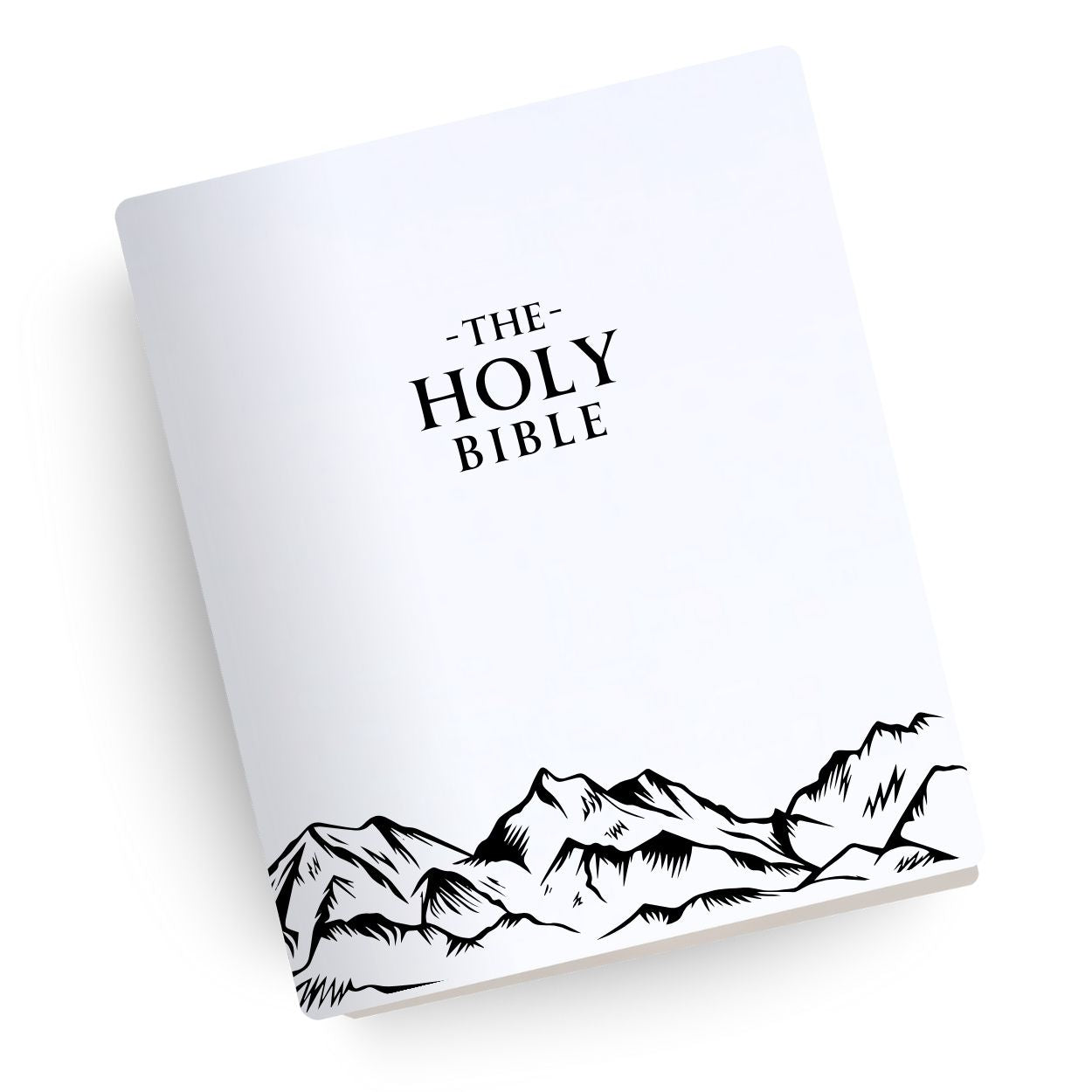Holy Mountain Engraved Bible