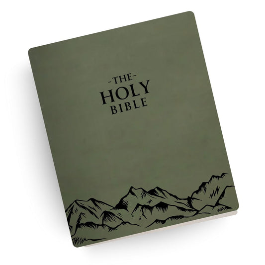 Holy Mountain Engraved Bible