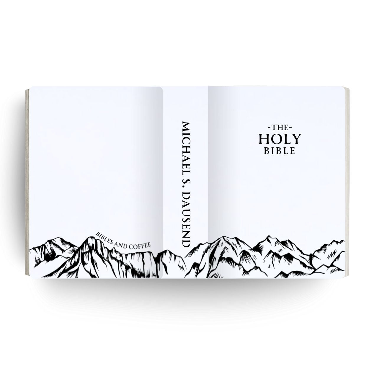 Holy Mountain Engraved Bible
