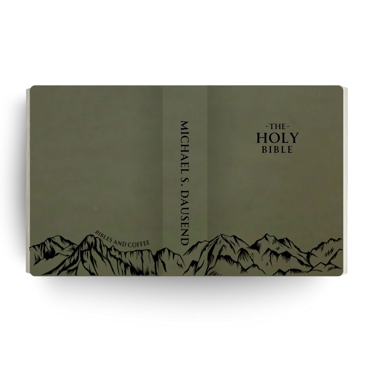 Holy Mountain Engraved Bible