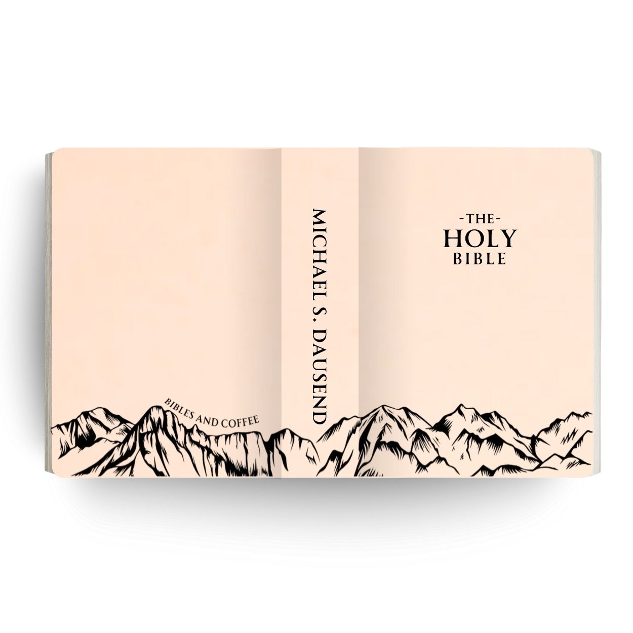 Holy Mountain Engraved Bible