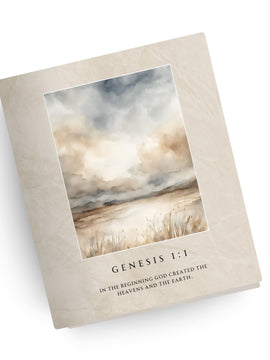 Heavens & Earth Collide Canvas Bible