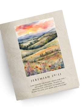 Hope and a Future Canvas Bible