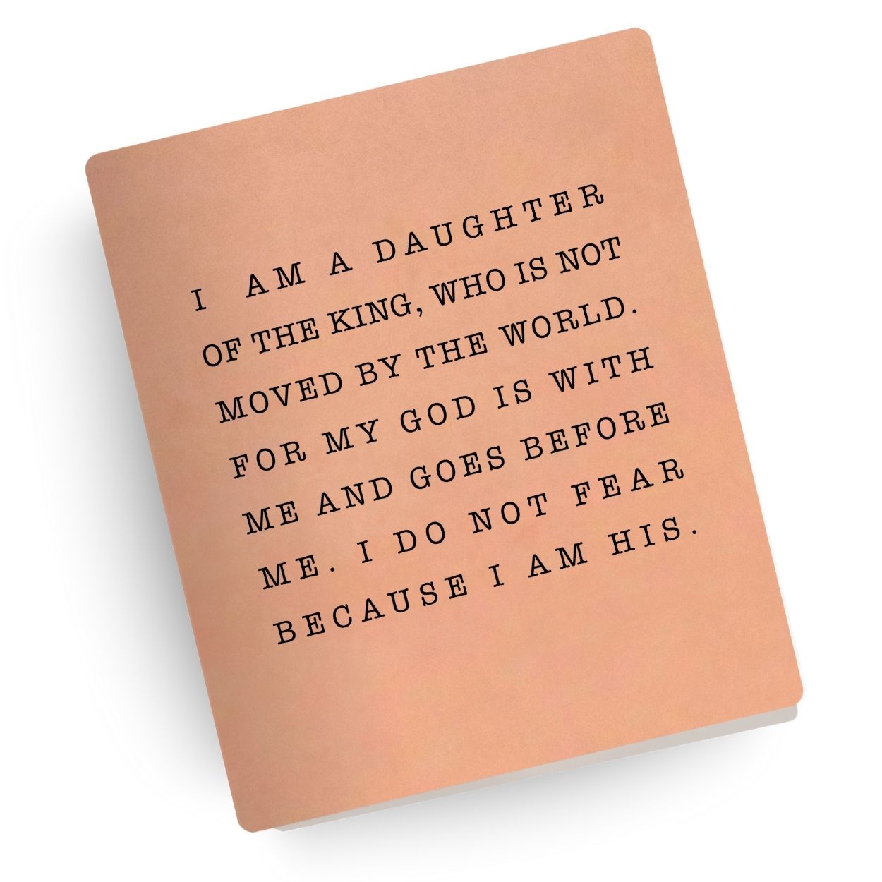 Daughter of the King Engraved Bible