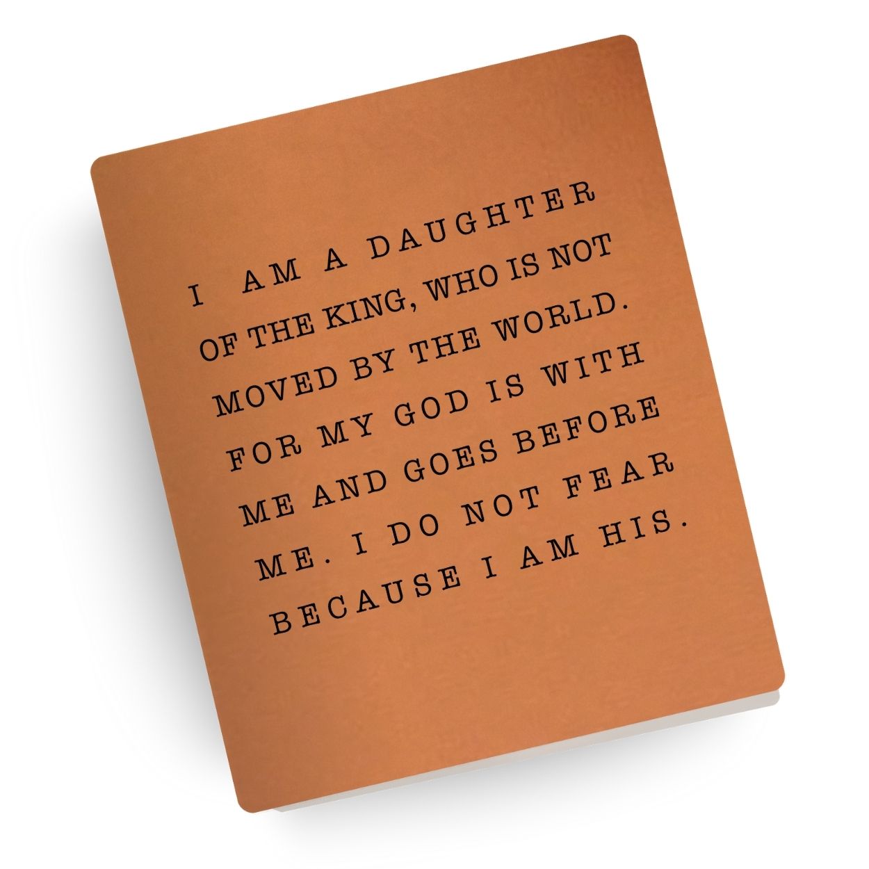 Daughter of the King Engraved Bible