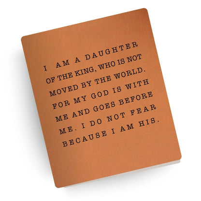 Daughter of the King Engraved Bible