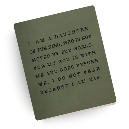 Daughter of the King Engraved Bible