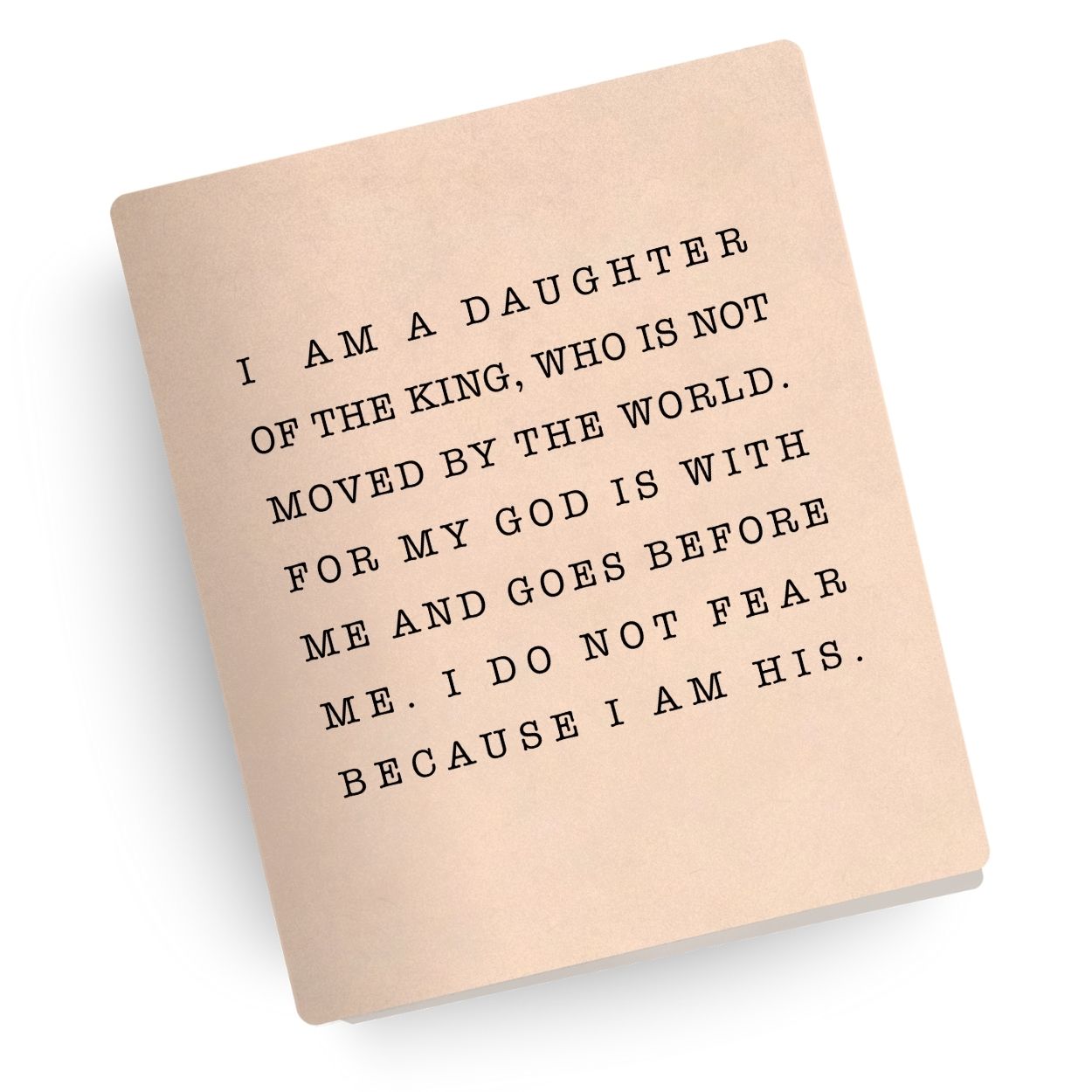 Daughter of the King Engraved Bible