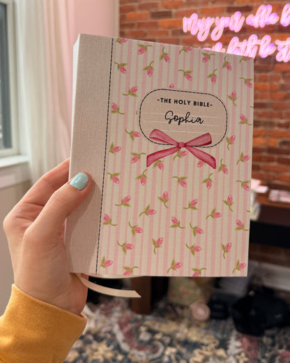 Joyful Blossoms Canvas Bible