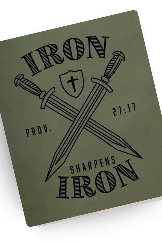 [SYO] Iron Sharpens Iron Engraved Bible