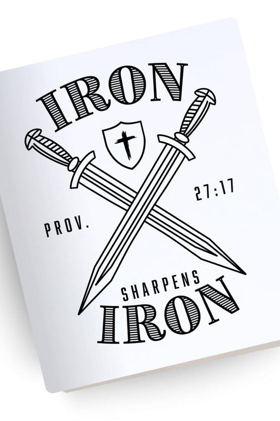 [SYO] Iron Sharpens Iron Engraved Bible