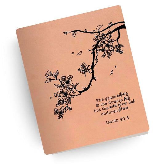 Isaiah 40:8 Engraved Bible
