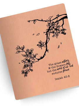 Isaiah 40:8 Engraved Bible
