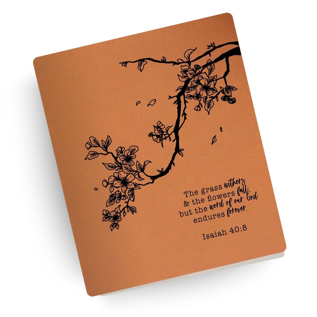 Isaiah 40:8 Engraved Bible