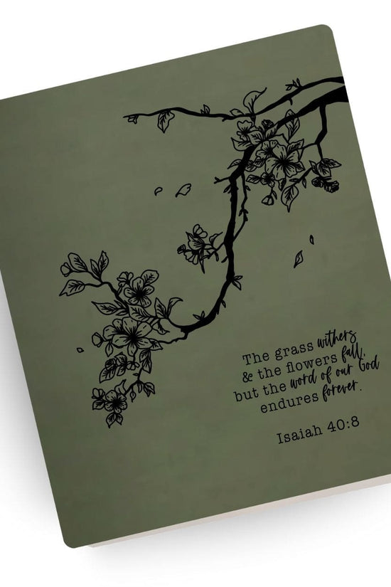 [SYO] Isaiah 40:8 Engraved Bible