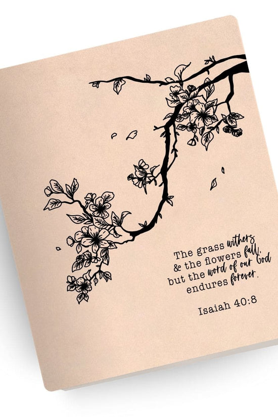 [SYO] Isaiah 40:8 Engraved Bible