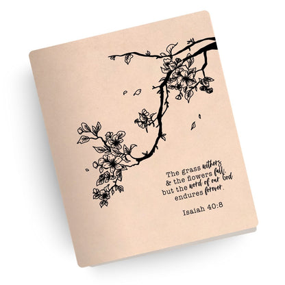 Isaiah 40:8 Engraved Bible
