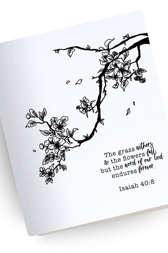 [SYO] Isaiah 40:8 Engraved Bible