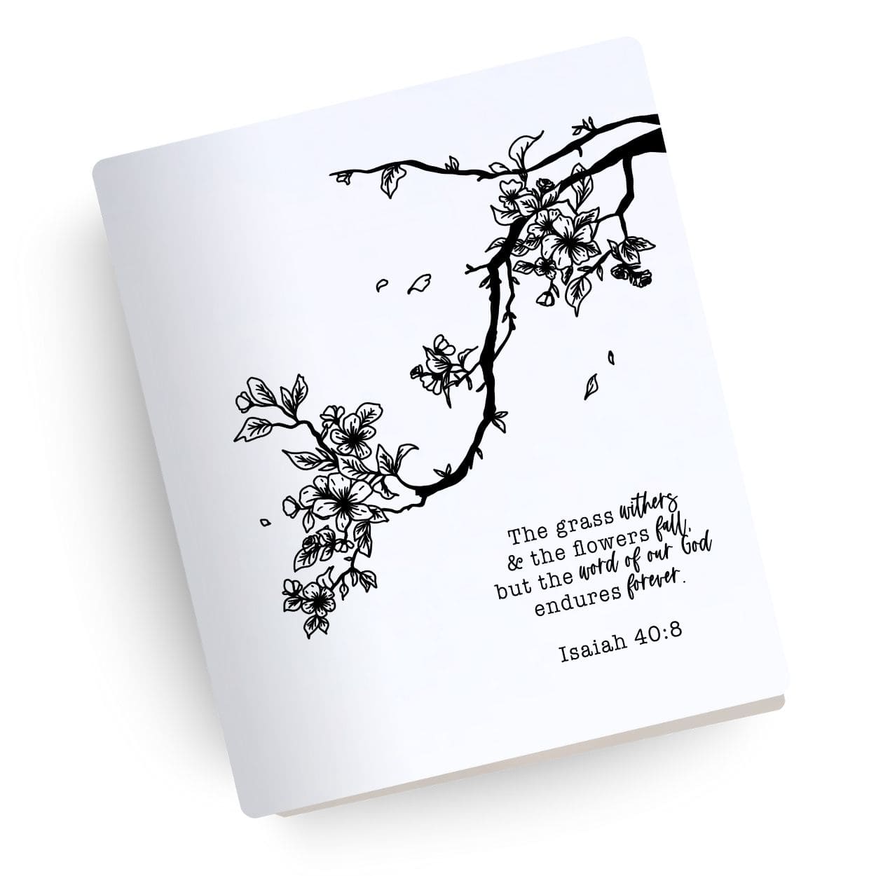 [SYO] Isaiah 40:8 Engraved Bible