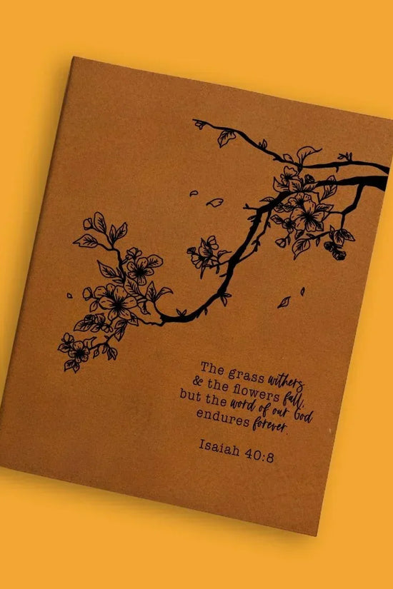Isaiah 40:8 Engraved Bible