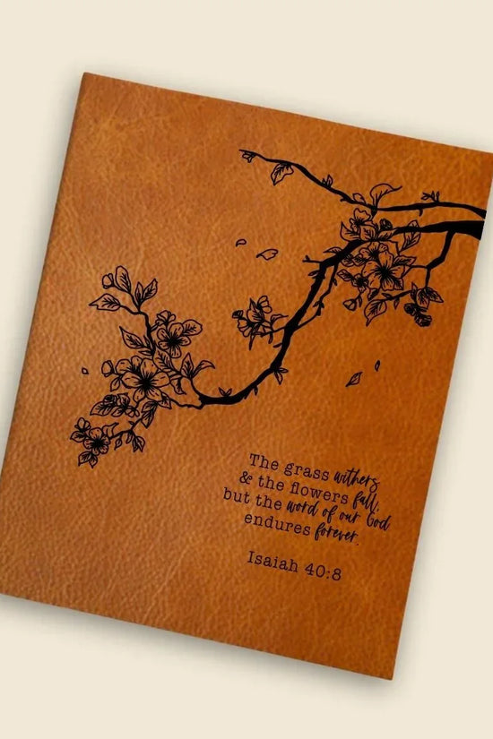 Isaiah 40:8 Engraved Bible