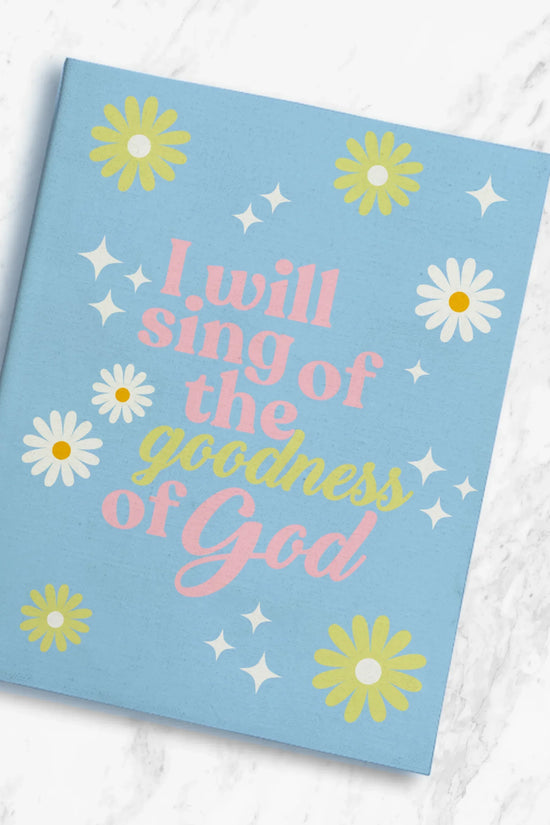 I Will Sing Canvas Bible