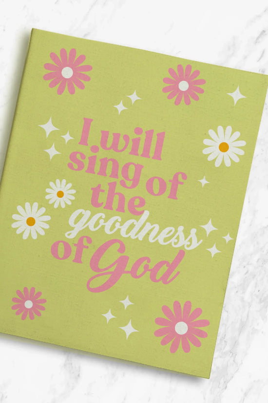 I Will Sing Canvas Bible