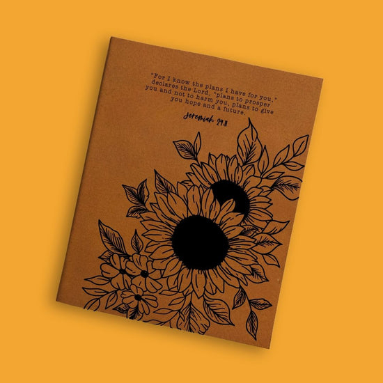 [SYO] Jeremiah 29:11 Sunflower Engraved Bible