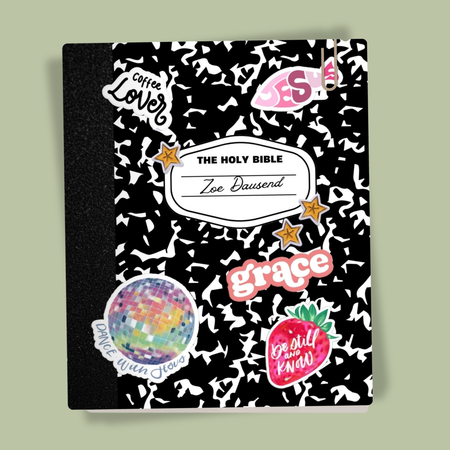 Learnin' Bout Jesus Canvas Bible
