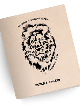 Lion of Judah Engraved Bible