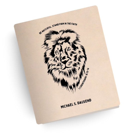 Lion of Judah Engraved Bible