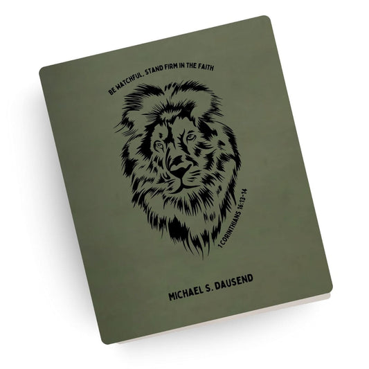 [SYO] Lion of Judah Engraved Bible