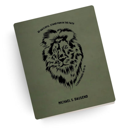 Lion of Judah Engraved Bible
