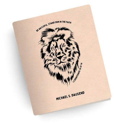 Lion of Judah Engraved Bible