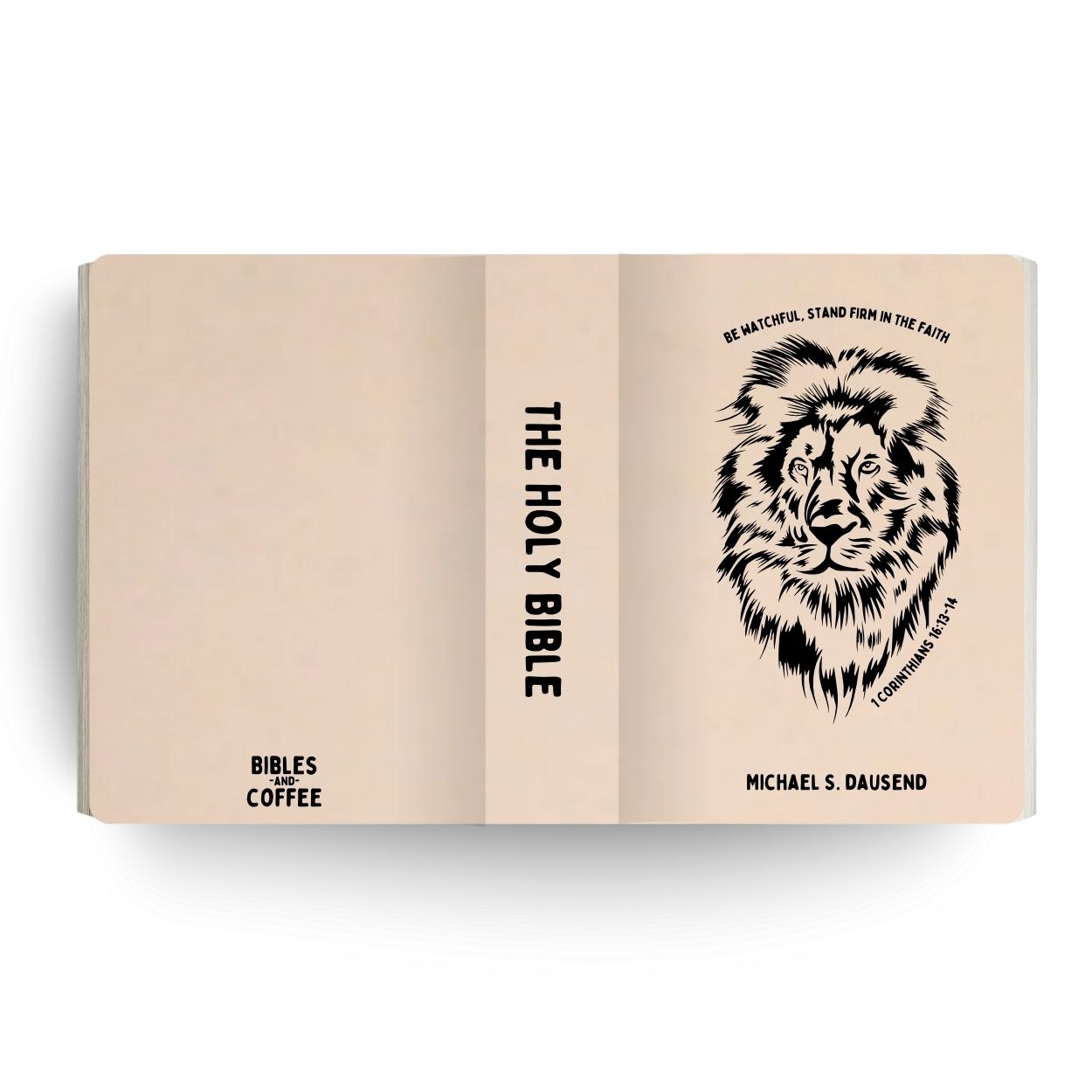 Lion of Judah Engraved Bible