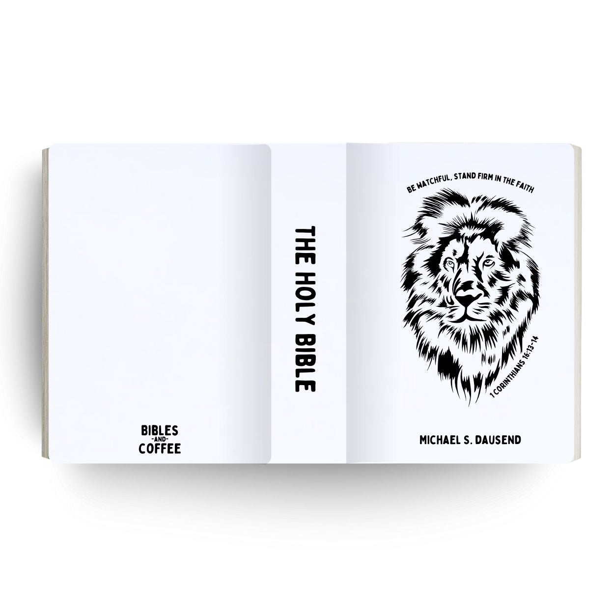 Lion of Judah Engraved Bible