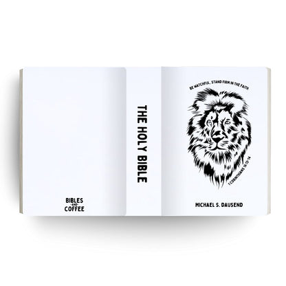 Lion of Judah Engraved Bible