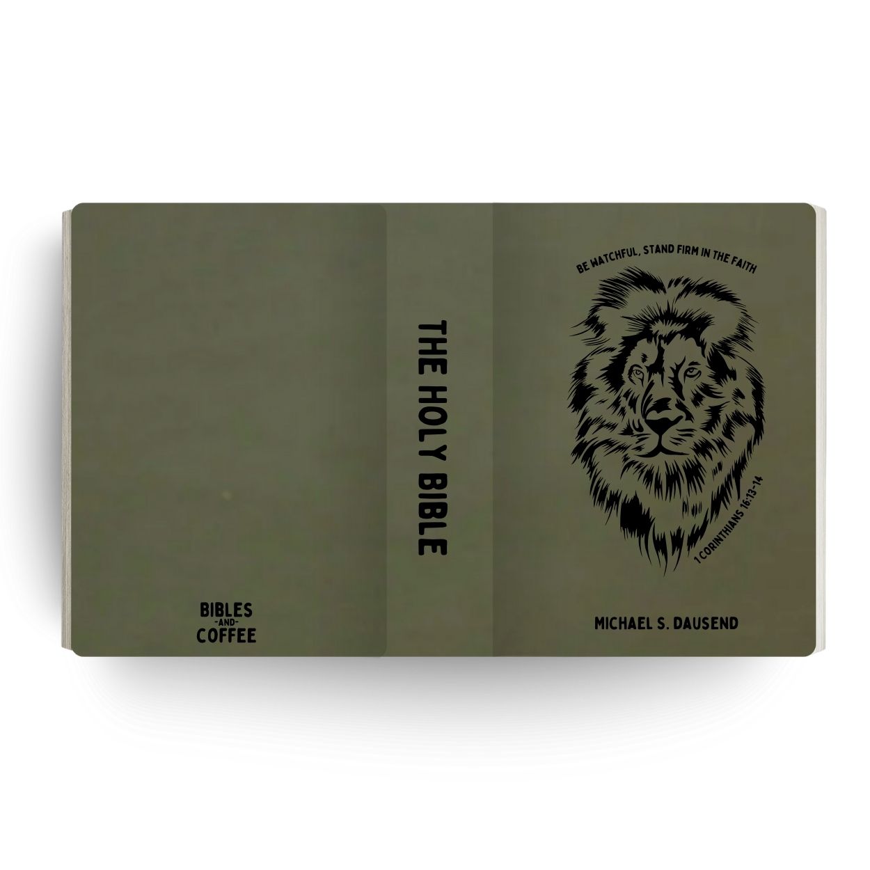 Lion of Judah Engraved Bible