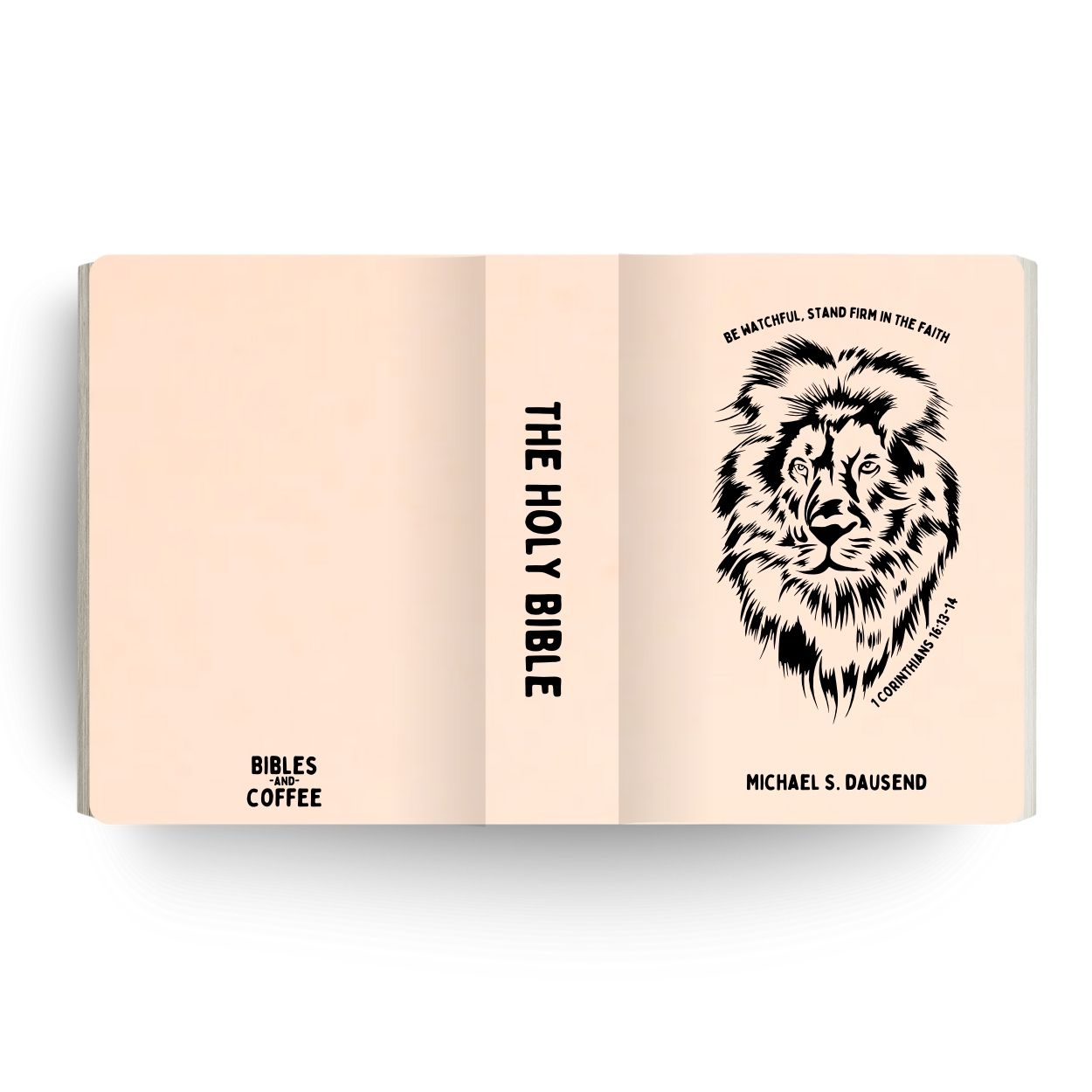 Lion of Judah Engraved Bible