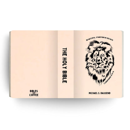 Lion of Judah Engraved Bible