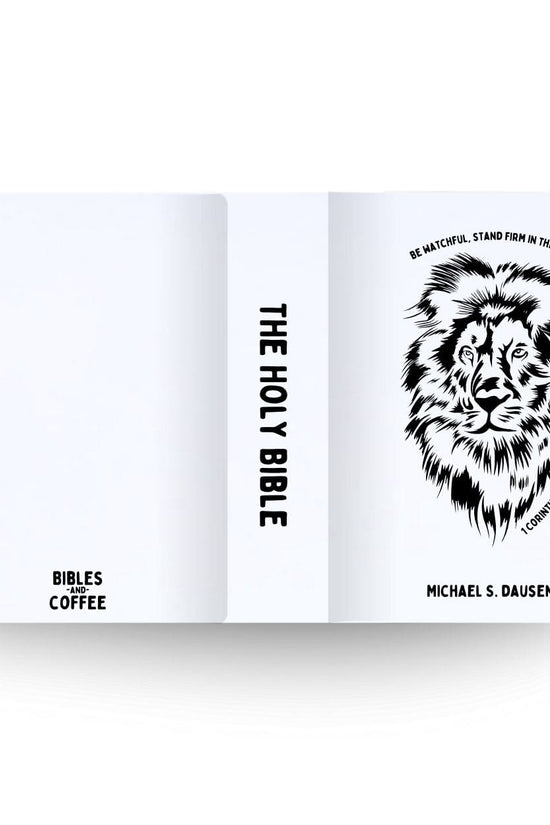 [SYO] Lion of Judah Engraved Bible