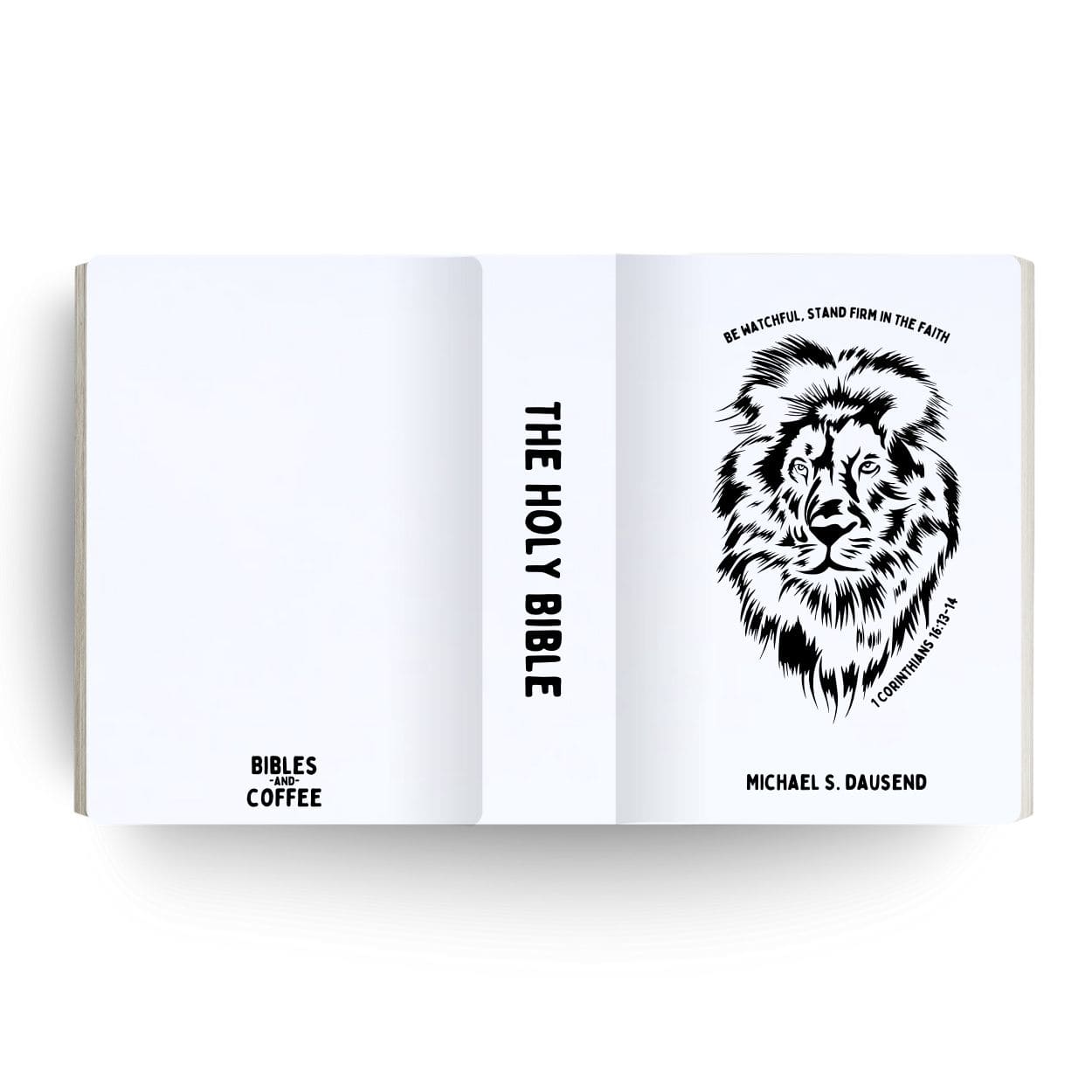 [SYO] Lion of Judah Engraved Bible