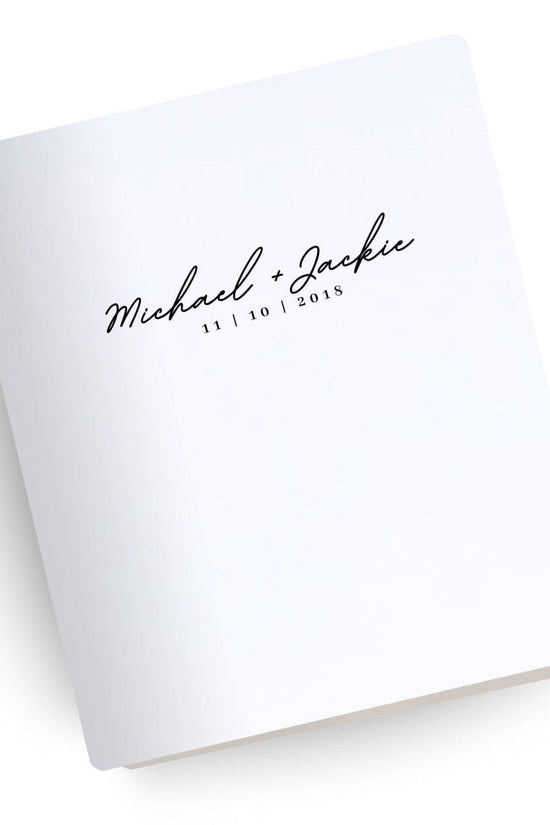 [SYO] Love Is Engraved Wedding Bible