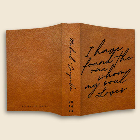 [SYO] Whom My Soul Loves Engraved Wedding Bible