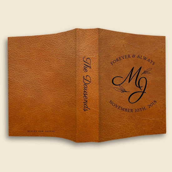 [SYO] Forever and Always Engraved Wedding Bible