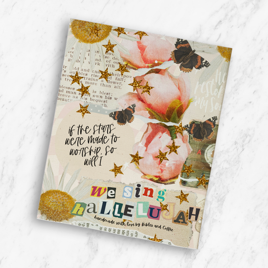 [SYO] Let Go Let God Collage Canvas Bible